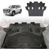 AUSGO Third Row Floor Mat for Toyota Land Cruiser Landcruiser 300 Series LC300 7-Seat 2021-Onwards Car Liner Mat