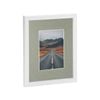 Nicola Spring Photo Frame with 4" x 6" Mount - 8" x 10" - White