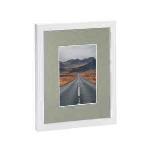 Nicola Spring Photo Frame with 4" x 6" Mount - 8" x 10" - White