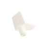 Hafele White Plastic Shelf Support - 50 Pack