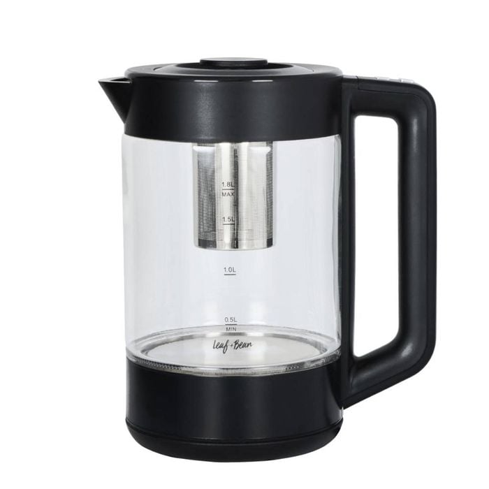Leaf & Bean Electric Glass Infusion Digital Kettle 1.8l