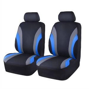 Catzon Front Car Seat Covers Auto Interior Protection Accessories For Suvs Trucks-blue
