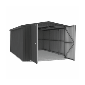 Absco Structures 3.40mW x 5.50mD x 2.48mH Monument Single Barn Door Garage