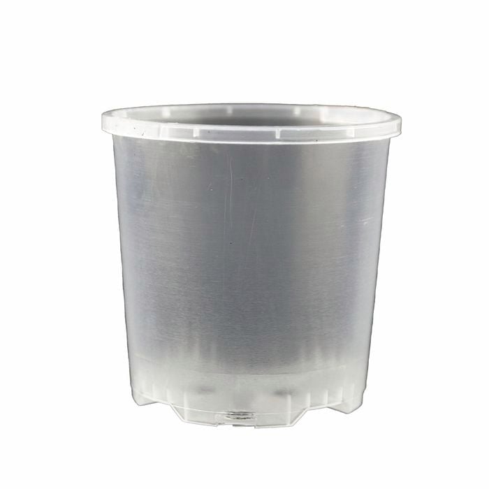 Garden City Plastic Grow Plant Pot - 100mm Clear