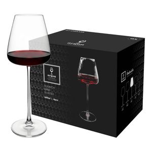 Argon Tableware Dulwich Crystal Red Wine Glasses - 600ml - Pack of 24