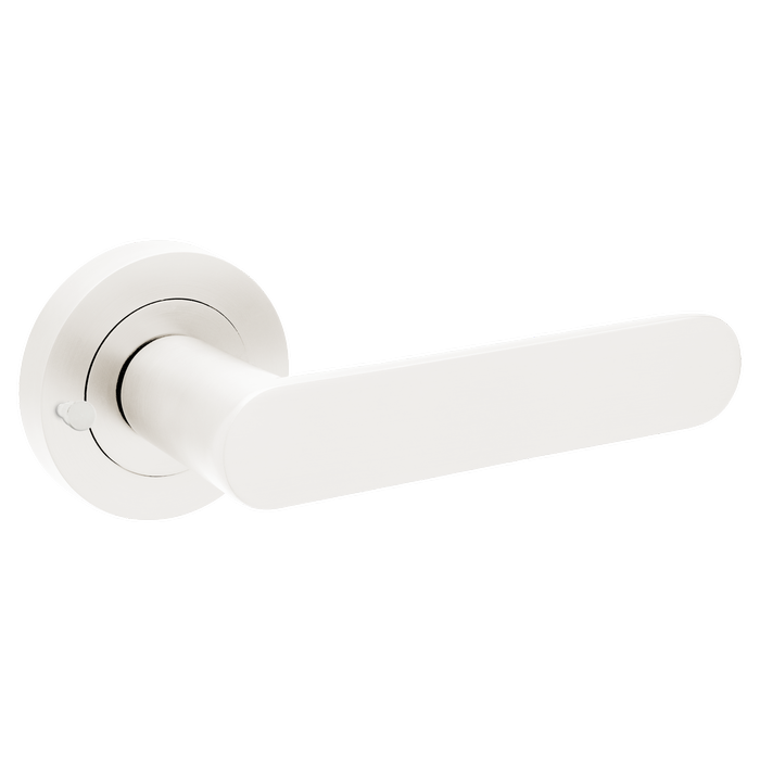 Zanda 165mm White Duke Integrated Privacy Set