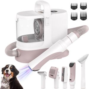 Advwin Pet Grooming Vacuum Kit Dog Cat Hair Dryer Remover Clipper