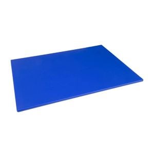 Hygiplas Low Density Chopping Board Blue 600x450x10mm Commercial Kitchen Raw Fish Food Prep