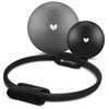 Lifespan Fitness 38cm Pilates Ring + 15cm Small & 22cm Medium Pilates Ball