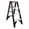 Gorilla 4 Step Fibreglass Double Sided Ladder Silverback 180kg 
