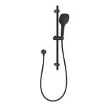 Mondella Cadenza Matte Black 3 Function Rail Shower Set WELS 3 Star 9L/min