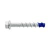 DeWALT 10 x 140mm Blue Tip Galvanised Hex Screw Bolt - 25 Pack