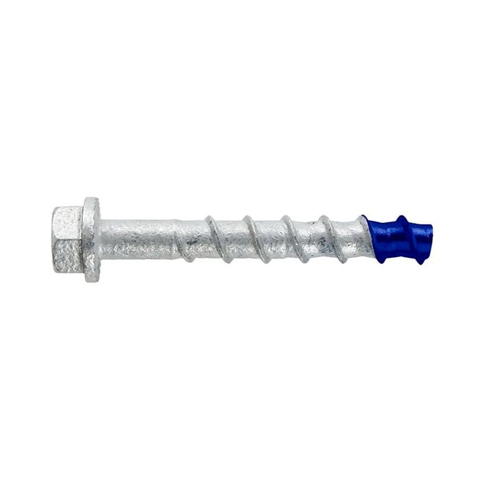 DeWALT 10 x 140mm Blue Tip Galvanised Hex Screw Bolt - 25 Pack