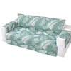 Splendid Living Sofa Cover Quilted Couch Covers Lounge Pet Protector Slipcovers Light Green Leaves