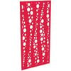 ProtectorAl 300-1200w x 1201-2400h Light Red/Gloss White Bubbles Unframed Composite Deco Panel
