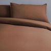 Canningvale Double Cozi Cotton Quilt Cover Set - Nutmeg