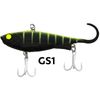 Zerek Lure Fish Trap 65mm 10g Soft Vibe Fishing Lure Green Sunset/GS1