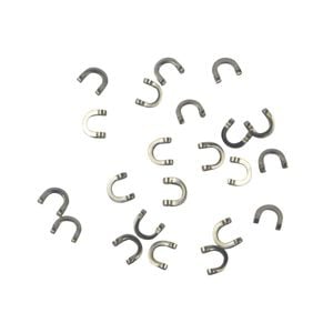 Artizan Folded Brass Clevis, Large, Qty 20