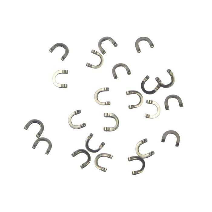 Artizan Folded Brass Clevis, Large, Qty 20
