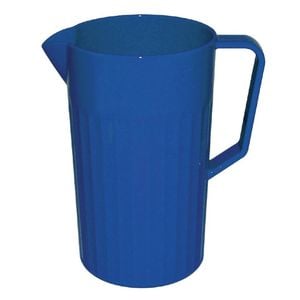 Olympia Jug Kristallon Polycarbonate Shatterproof Blue 1.4ltr Reusable Drinks Pitcher Commercial