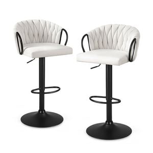 Artiss Bar Stools x2 Black