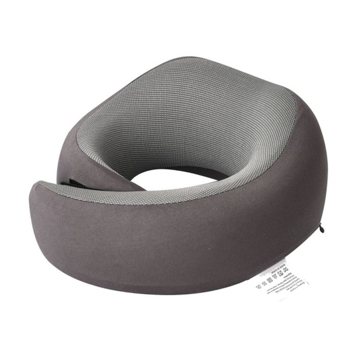Tosca Wrap Around Neck Pillow Ergonomic Travel Support Cushion Grey
