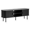 Cooper & Co. Haven Sliding Door 140cm TV Unit Black