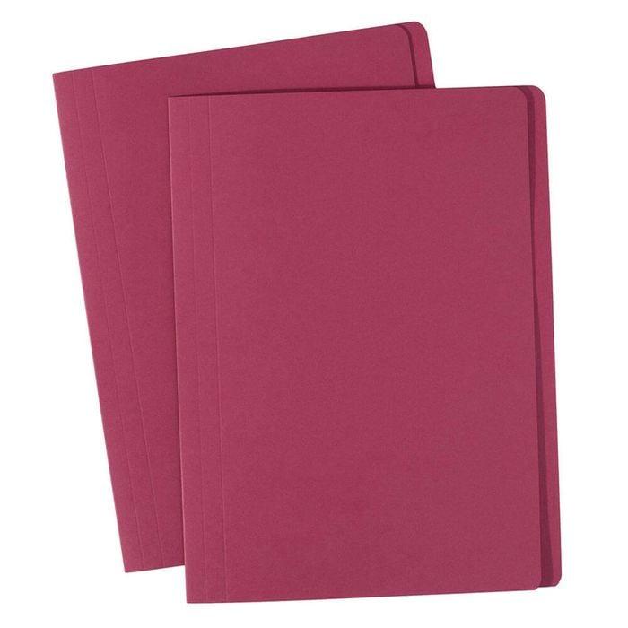 Marbig Manilla Folders 20pk (Foolscap) (Red)