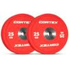 CORTEX 25kg Competition Bumper Plates (Pair)