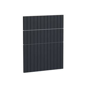 Kaboodle 600mm Poppy Seed V-Groove 3 Drawer Panels