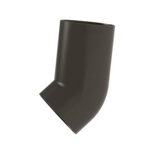 Marley 80mm 43° Flaxblack FF Socket Bend