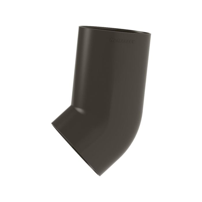 Marley 80mm 43° Flaxblack FF Socket Bend