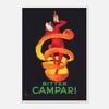 Galrie Bitter Campari Vintage Advertising Poster by Leonetto Cappiello Italian Art, Poster Only, A2 42 x 60cm (16 x 24inch)