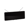 Antsig Flat Panel Indoor VHF/UHF Antenna With External Amplifier