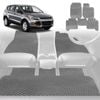 6D Diamond Car Floor Mats for Ford Escape 2013-2019-Full Set-Grey-Outback GT