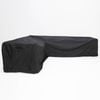 Large L-Shape Long Right Side Cover - Black