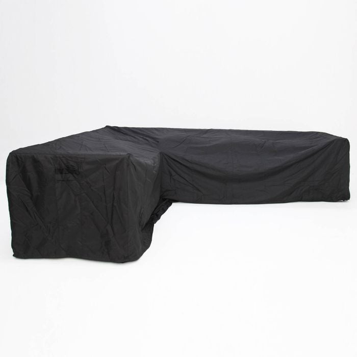 Large L-Shape Long Right Side Cover - Black