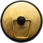 Kinetic 38mm Polished Brass Basin / Bath Plug