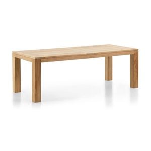 Pearl Outdoor 2.3m Teak Timber Dining Table