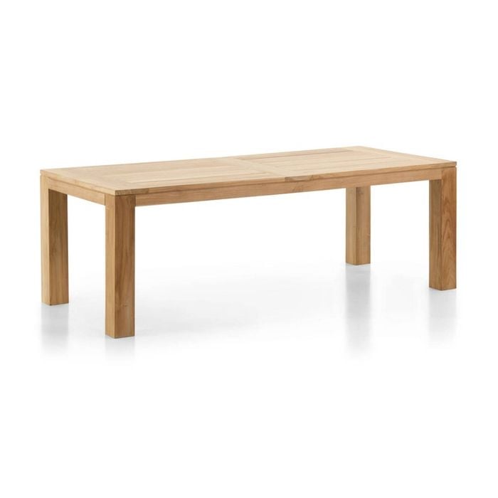 Pearl Outdoor 2.3m Teak Timber Dining Table