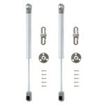 Taskmaster 265mm 100N Pneumatic Furniture Stay - 2 Pack