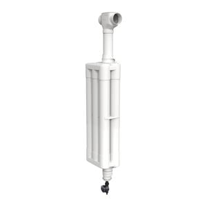 Rain Harvesting 100mm Delta Post / Wall First Flush Diverter