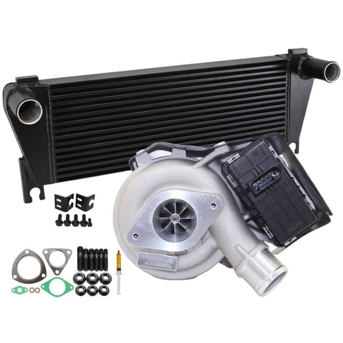 Upgrade Billet Turbo Charger With 70mm Intercooler For Ford Everest UA 2.2L 2015 Onwards