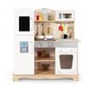 Costway Kids Kitchen Set Pretend Chef Cooking Toy W/realistic Light & Sound Kidren Gift