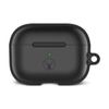 Bon.Elk Carbon Case for Apple AirPods Pro LED/TPU Bumper Drop Proof Cover Black