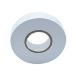 Click 18mm x 20m White PVC Insulation Tape - 5 Pack