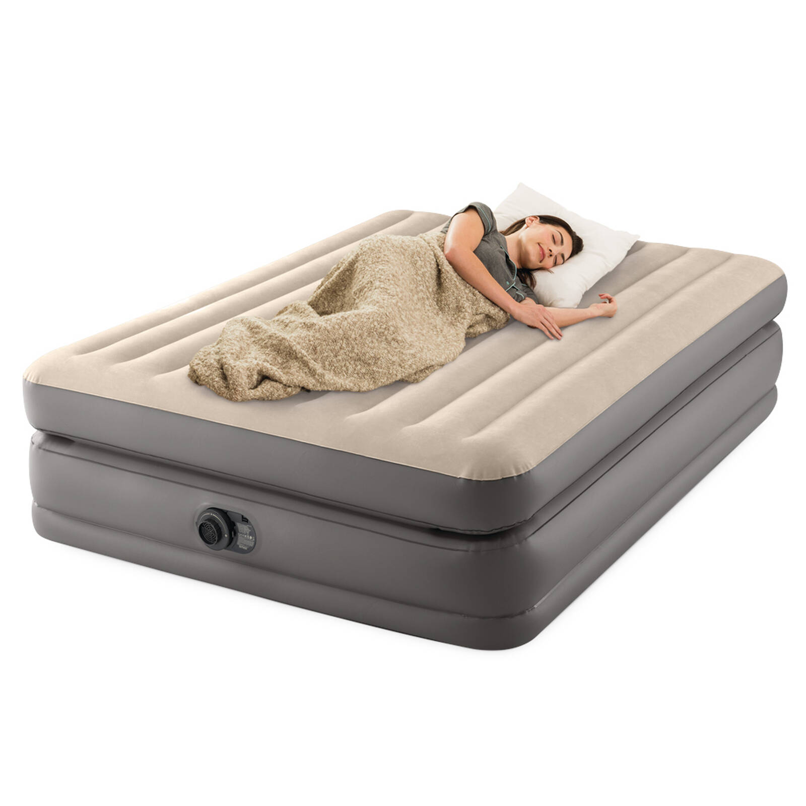 Intex Queen Comfort High Rise Airbed Queen Comfort Plush High Rise