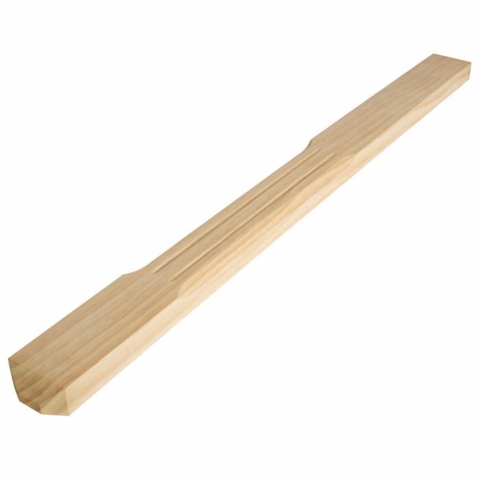 Pinetrim 90mm x 90mm x 1.3m Untreated Clear Pine Fluted Half Newel Post