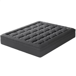 STARRY EUCALYPT Pillowtop Mattress Topper 7cm Charcoal King