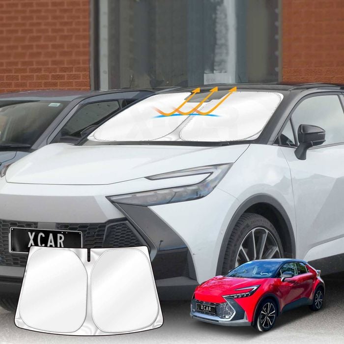 WindScreen Sun Shade for Toyota CHR C-HR 2024-Onwards Blocks UV Rays Foldable Wind Screen Sun Visor